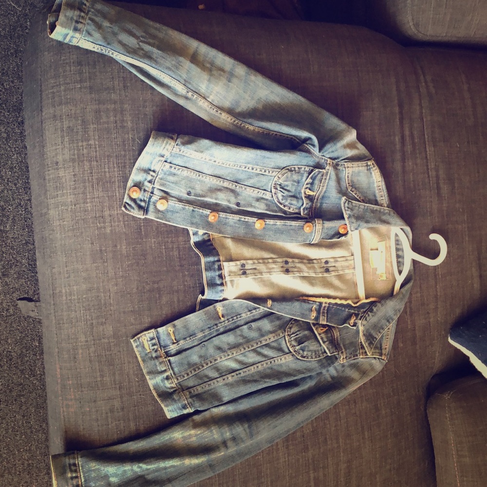 High back Jean Jacket
